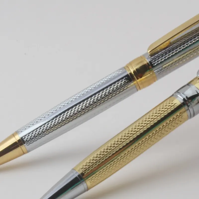 WenYi penna d'oro di lusso colore Gel inchiostro penna a rullo in metallo sfera per regalo d'affari