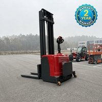 Gerbeur électrique compact 1,2 tonne avec poignée en caoutchouc CE pour l'emballage cadeau et la manutention en entrepôt