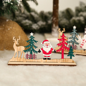 Accesorios navideños de estilo nórdico, muñeco de nieve, reno, alfabeto, adornos, accesorios hechos a mano, decoraciones para el hogar - Product Image 4