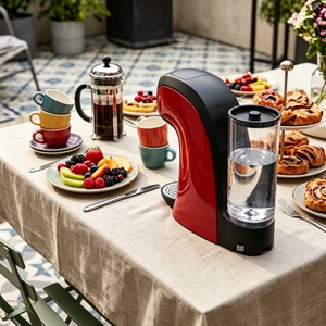 Cafetera Multi Cápsulas <span class=keywords><strong>con</strong></span> Diseño <span class=keywords><strong>de</strong></span> Cajón, 19 Bares, Calentamiento Rápido, Espresso, Americano, 5 en 1, para Oficina, Apartamento, Fiestas - Product Image 4