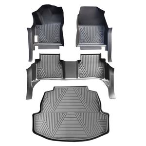 พรมปูพื้นรถยนต์ TPE สำหรับ Toyota Corolla ปี 2019-2025 พวงมาลัยซ้าย ชุดเต็ม พร้อมพรมปูท้ายรถ - Product Image 1