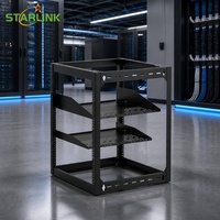 Baie de serveur réseau Starlink 10U à cadre ouvert 19 pouces pour équipement de montage en rack