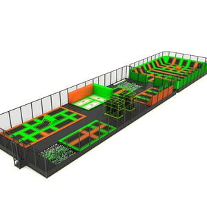 Parque de Trampolines Interior Comercial con Foso de Espuma para Niños, Equipo de Juegos Infantiles, <span class=keywords><strong>Plan</strong></span> de Negocios a Precios Económicos en Venta - Product Image 6