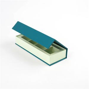 Boîtes fendues de chocolat en carton rigide de gaufrage de stratification brillante écologique haut de gamme personnalisables pour la stratification mate - Product Image 4