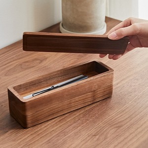 Solid Wood Office Desktop <b>Storage</b> <b>Box</b> Rectangle <b>Drawer</b> Organizer For General Packaging YC-612652 - Product Image 1