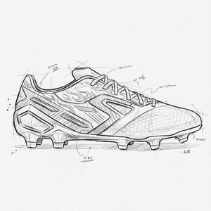 <span class=keywords><strong>Scarpe</strong></span> da Calcio Xinzirain Personalizzate con Motivo Fiamma Arancione sulla Tomaia e Lacci - Product Image 1