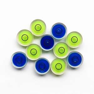 Niveau à bulle DIY 18x9mm bleu-vert bicolore pour une mesure de précision - Product Image 3