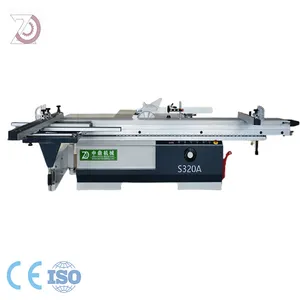 Sliding table precision panel saw machine industrial wood saws Sierra de mesa deslizante wood cutting machine sliding table saw