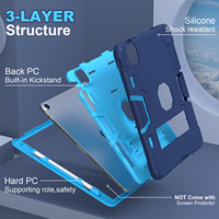 Étui de protection invisible en silicone robuste antichoc pour tablette iPad Air 11 pouces 2024 2025 2026