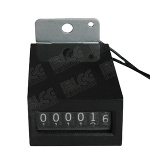 Coa126 Electromagnetic <b>Counter</b> 12Vdc 18Cps 6 Digit Card Type Speedometer - Product Image 4