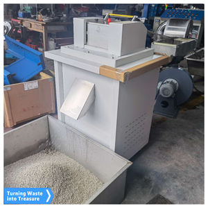 Ldpe pelletizing מכונת מיחזור פלסטיק למחזרי צבע כחול מוחזר גרגירים כחול שני שלב יעיל - Product Image 5