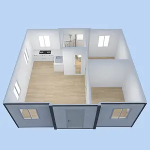 2 Bedroom Portable Living Container House Australia 20ft 40ft Expandable Container House