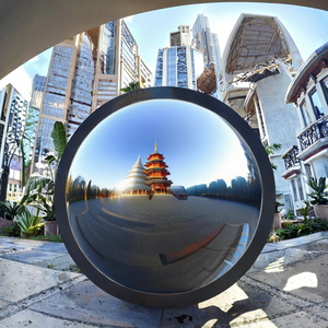 Esferas Redondas de Acero Inoxidable Espejado de 300 mm, Adorno Art Deco para Hogar y Jardín, Interior y Exterior - Product Image 3