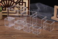 Oneup — distributeur de bonbons en acrylique, fabrication artisanale, Mini boîte en plexiglas transparent, de qualité alimentaire, pour fête de mariage