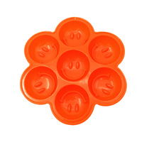 Boîte de stockage de nourriture pour bébé en silicone de qualité alimentaire à 7 trous