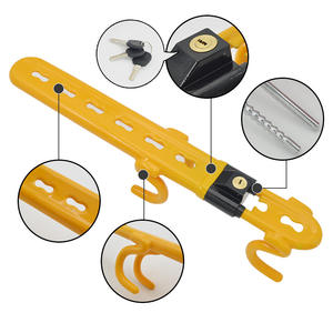 Blocco del volante antifurto universale sicurezza del veicolo accessori auto ricambi auto utensili sicuri - Product Image 6