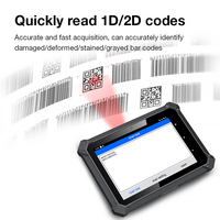 Tableta Industrial Resistente con Pantalla Táctil de 10.1 Pulgadas, IP67 Resistente al Agua, Escáner de Código de Barras RFID UHF para Exteriores, Compatible con Android y RF 433