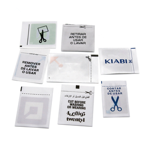 Bảo Vệ Trộm Cắp An Ninh <span class=keywords><strong>Eas</strong></span> <span class=keywords><strong>8.2Mhz</strong></span> <span class=keywords><strong>Rf</strong></span> Nhãn Mềm Hàng May Mặc Chống Trộm Nhãn Dệt - Product Image 2