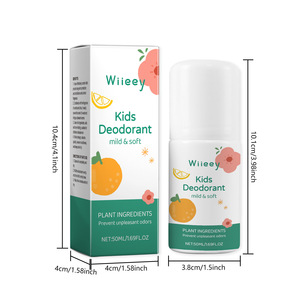 Custom 50ml Natural Herbal Body Roll-On Antitranspirante para Niños Adolescentes Sin Alcohol Seguro para Piel Sensible <span class=keywords><strong>Desodorante</strong></span> Líquido - Product Image 6