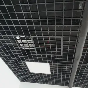 カラーカスタマイズオープンセルアルミニウムトレリスドロップ天井