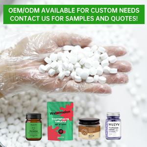 OEM Cedarwood compresse dentifricio masticabile a base di erbe dentifricio naturale con idrossiapatite Premium cura orale - Product Image 6
