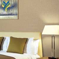 Papel tapiz de contacto de vinilo impermeable resistente al calor de grado hotelero moderno 15039-042 respaldo de tela función antiestática para habitaciones