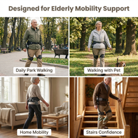 Exosquelettes robotiques portables pour les jambes en fibre de carbone et ABS, certifiés CE, technologie d'exosquelette bionique électrique alimenté par l'IA
