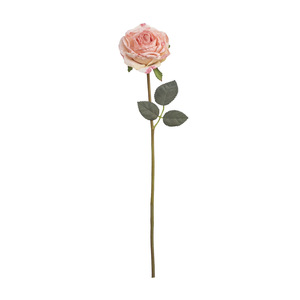Roses artificielles Gardenia, branche unique, fleurs en soie, bouquet de mariée, décoration intérieure, accessoires de mariage - Product Image 5