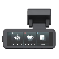 Dashcam 4K Uniek Design Dubbele Autocamera WiFi 4K+1080P Loop Recording Nachtzicht GPS Parkeermodus G-Sensor Verborgen Dashcam 1 Jaar Garantie