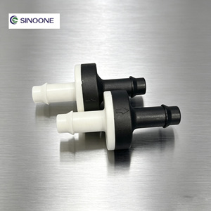 Vanne de contrôle de débit unidirectionnelle en ABS et silicone de 1/8 po à 3/8 po pour eau, liquides et air - Product Image 1