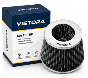 Kit de tuyau d'admission d'air ABS, système de tuyau d'admission d'air universel en fibre de carbone pour course automobile - Product Image 1