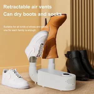 QIATAILI sandal pengering sepatu elektrik, sandal pengering sepatu pintar eletronik portabel musim dingin dengan Timer