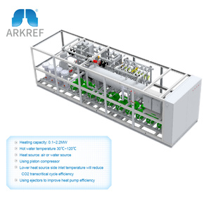 Arkref CO2 transcritical kết hợp làm mát và sưởi ấm đơn vị cho nhanh chóng-đông lạnh lạnh Ice Rink điều hòa không khí CO2 bơm nhiệt - Product Image 4