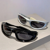 Lunettes de soleil Y2k tendance 1890 pour hommes, lunettes de soleil vintage de marque, lunettes de soleil de sport pour la conduite, lunettes de soleil pour femmes, lunettes de soleil dégradées, petites lunettes de soleil hip-hop