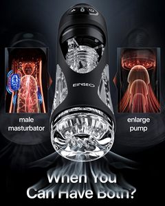Pompe à pénis électrique automatique avec contrôle par application, stimulateur oral de poche, jouet sexuel pour homme, outil de masturbation masculin à succion pour garçon - Product Image 4