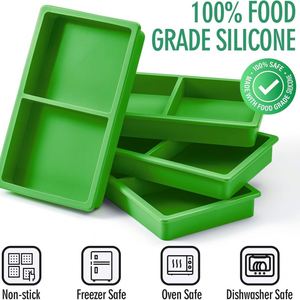 Bac à glaçons et moule de cuisson en silicone, conçu pour la congélation et la fabrication de glaçons, pour usage domestique - Product Image 5