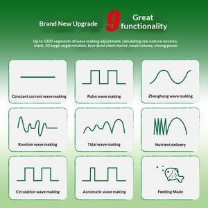 ปั๊มสร้างคลื่น Jebao รุ่นที่ห้า แบบเงียบ อัจฉริยะ สำหรับตู้ปลา GLW-10 GLW-15 GLW-25 GLW-35 GLW-5 - Product Image 4