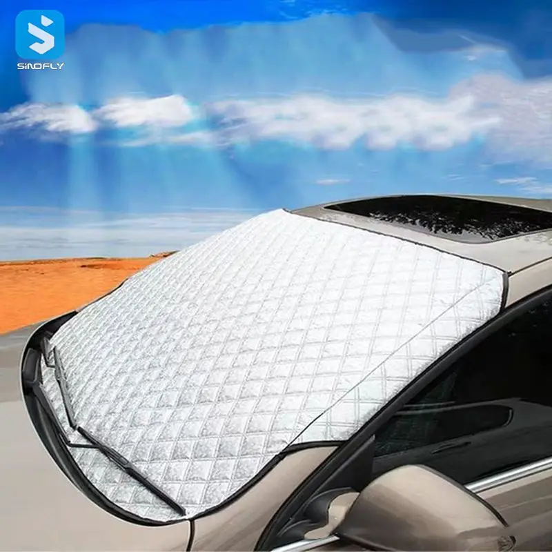 자동차 액세서리 앞 유리 스노우 커버 자동차 차양 바이저 쉴드 UV 프로텍터 자동차 차양