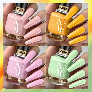 जन्म सुंदर प्रो 15 मिलीलीटर पेशेवर कार्बनिक शाकाहारी नाखून लैसर रंग ग्लिटर तेल आधारित हवा सूखे सामान्य नाखून पॉलिश थोक के लिए - Product Image 4