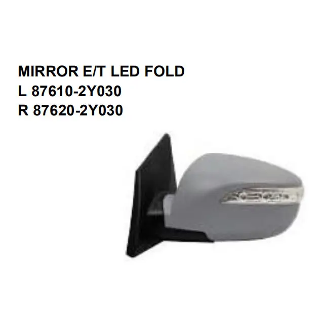 OEM 87610-2Y030 87620-2Y030 untuk IX 35 2013-2016 Cermin Mobil Otomatis