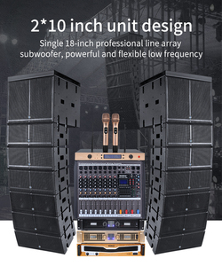 MORIN LA-210B Altavoz Profesional de Audio para DJ, Sistema de Línea de Arreglo Dual de 10 Pulgadas, Altavoz de Alta Potencia LA-210B - Product Image 6