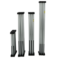 Structure de scène portable à pieds araignée pour panneaux 4x4 pieds, pour stand DJ, événements et location, vente en gros, légère et facile à assembler