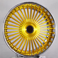 Plat à lèvre profonde forgé doré 18 19 20 21 22 23 24 pouces 5x114.3 5x120 6x139.7 pour Jeep Grand Cherokee Wrangler Gladiator personnalisé
