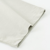 T-shirt ample à manches courtes en coton longue fibre 255 g/m² avec logo personnalisé, couleur unie, style streetwear