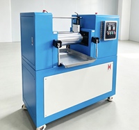 Mélangeur de caoutchouc à deux rouleaux XK-160 pour laboratoire, vitesse variable à fréquence variable avec certification CE