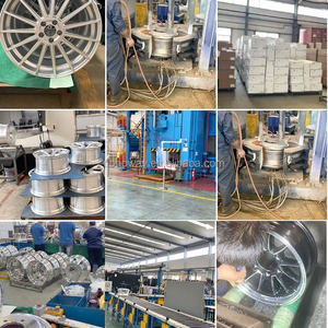 מלאי מפעל 19 אינץ 'סגסוגת גלגלים חדש 8.0j pcd 5*112 גלגל הליהוק עבור מכוניות נוסעים audi אלגנטי - Product Image 5