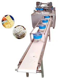 Çıtır pirinç Pop topu makinesi yapma makinesi fıstık çubuk şekerleme yapma makinesi enerji Bar makinesi