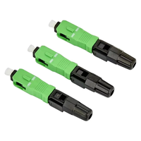 Adaptador de fibra óptica FTTH de modo único SC UPC APC PC SM Conector rápido Cables de comunicación Producto