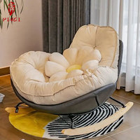 Chaise berçante de luxe au design unique pour adultes Chaises de loisirs inclinables paresseux Salon moderne