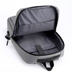 Venta al por mayor de moda de nailon personalizado mochilas de negocios bolsas para portátiles con cierre de cremallera USB forro de poliéster 20-39L de capacidad - Product Image 3